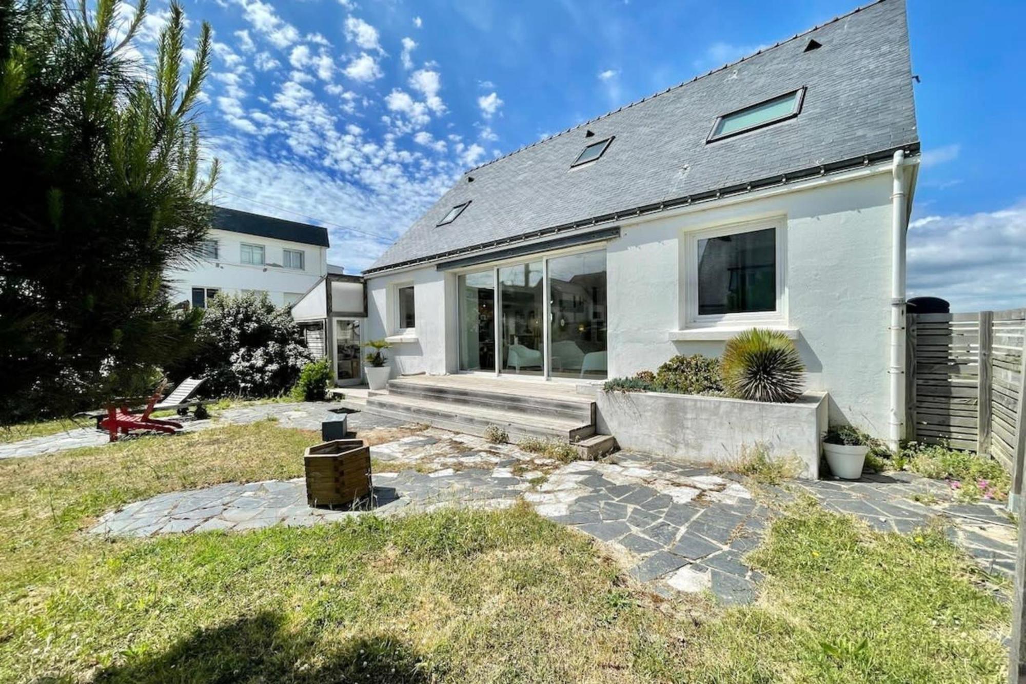 Maison Ultra Coconning Jardin Face Aux Plages Ploemeur Exterior foto