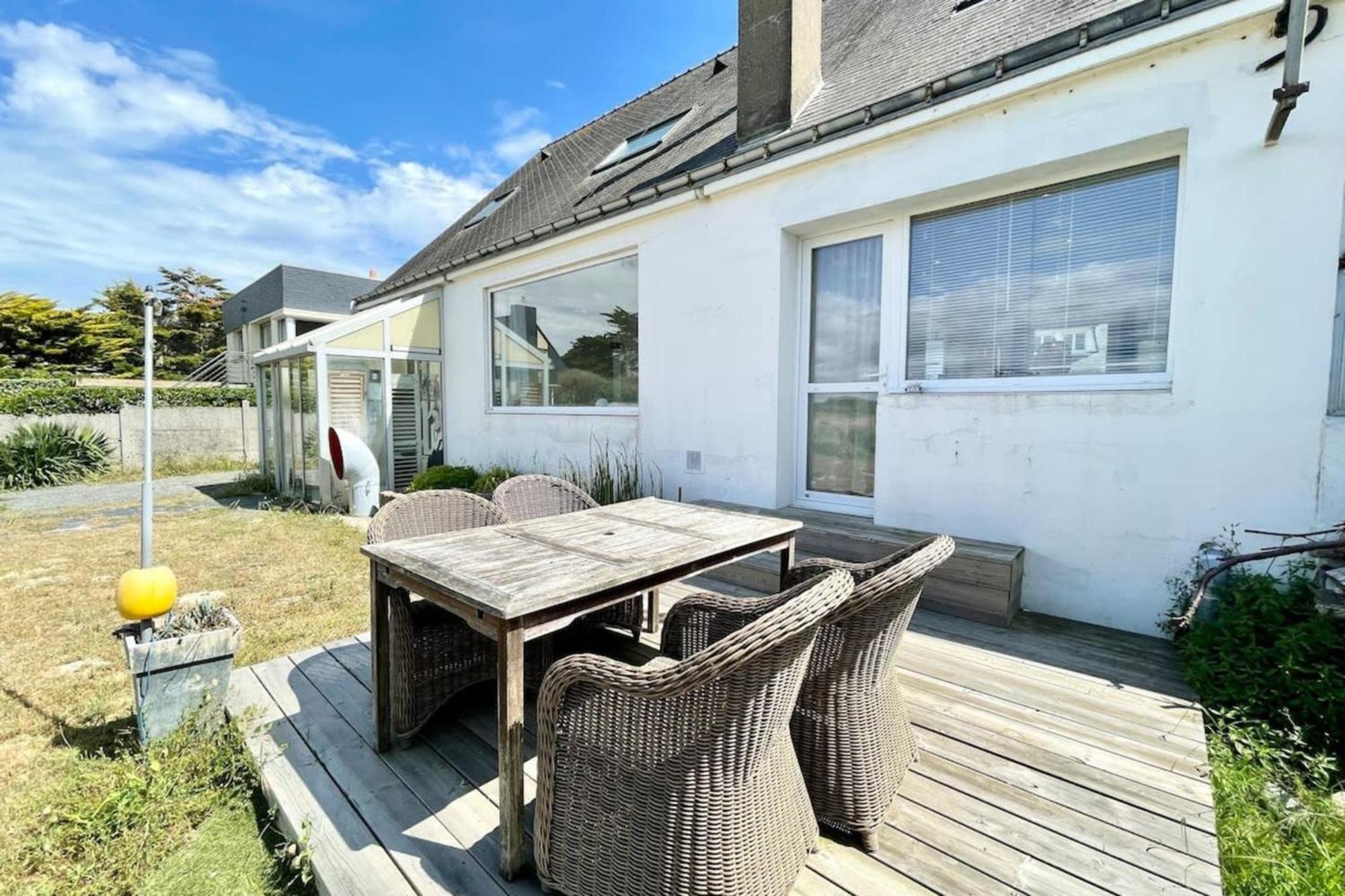 Maison Ultra Coconning Jardin Face Aux Plages Ploemeur Exterior foto